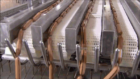 Fábrica de Hot Dog: Gifs industria