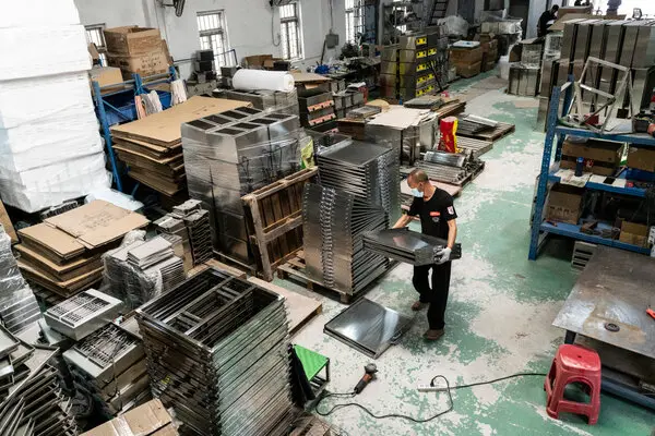 Ambiente dentro de una fábrica: Efectos de sonido industria