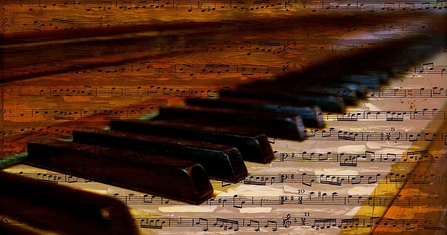 Fondo musical de piano V.1